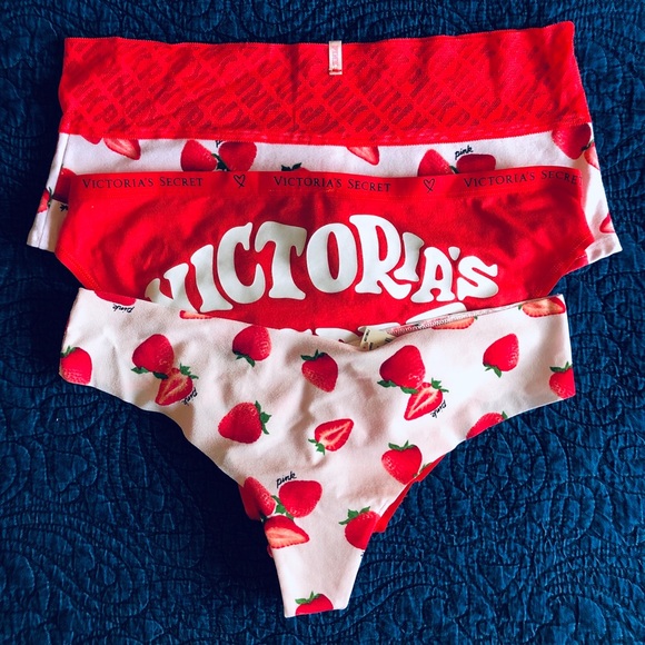 Strawberry underwear victoria secret Clearance